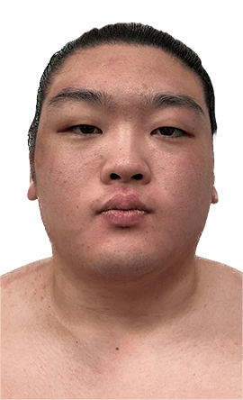 Portrait of the sumo wrestler