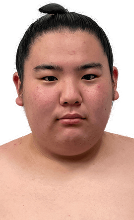 Portrait of the sumo wrestler