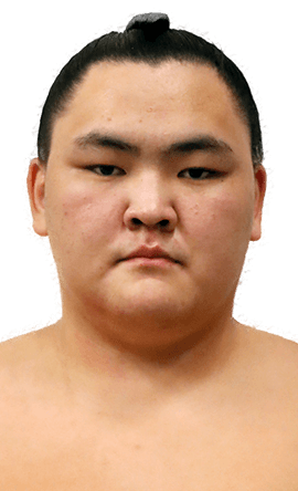 Portrait of the sumo wrestler