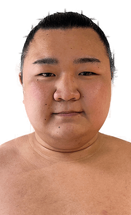 Portrait of the sumo wrestler