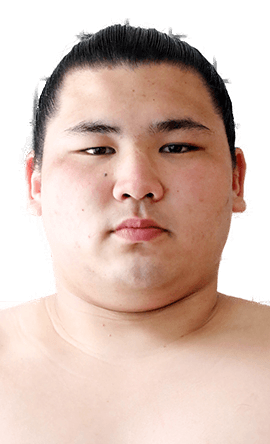 Portrait of the sumo wrestler