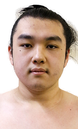 Portrait of the sumo wrestler