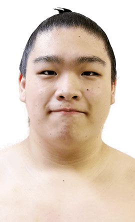 Portrait of the sumo wrestler