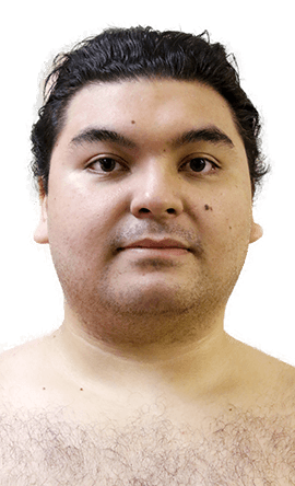 Portrait of the sumo wrestler