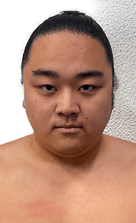 Portrait of the sumo wrestler