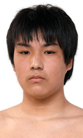 Portrait of the sumo wrestler