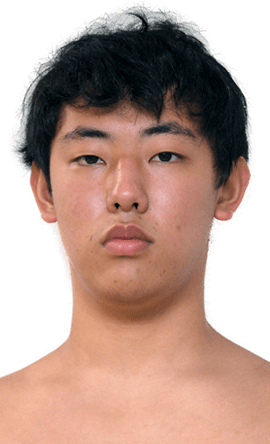 Portrait of the sumo wrestler