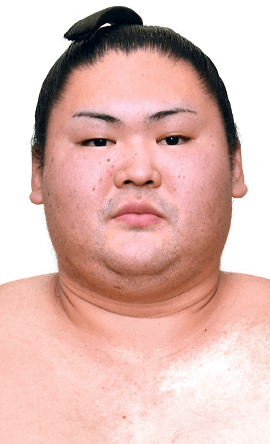 Portrait of the sumo wrestler