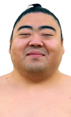 Portrait of the sumo wrestler