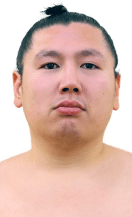 Portrait of the sumo wrestler