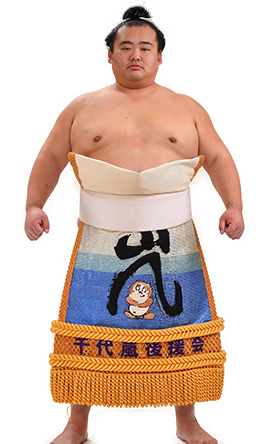 Portrait of the sumo wrestler