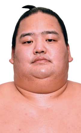 Portrait of the sumo wrestler