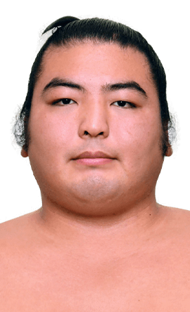 Portrait of the sumo wrestler