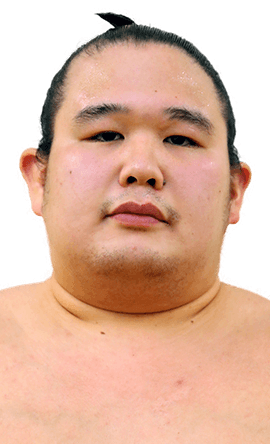 Portrait of the sumo wrestler